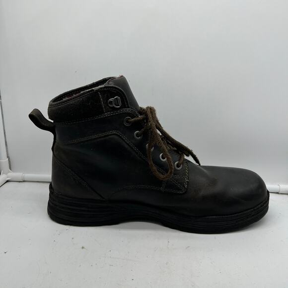 Abeo 24/7 RANGER Boots Mens 11.5 Ankle Brown Leather Work Boot Waterproof - Picture 5 of 14